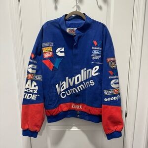 Valvoline Racing Jacket in Blue and Red